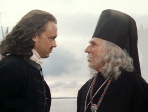 В многосерийном фильме &laquo;Россия молодая&raquo; замечательный актер Иван Лапиков сыграл архиепископа Афанасия, поддерживающего петровские преобразования, но готового спорить с царем. В архиепископе Афанасии можно увидеть черты свт. Митрофана