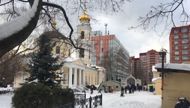 Праздник Крещения в Гольянове