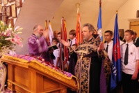 Икона святого праведного Иоанна Русского передана "Ассоциации Витязей"