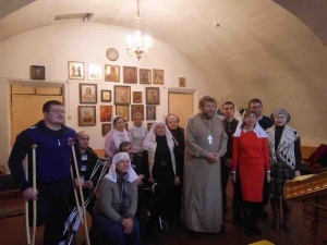 Сестры милосердия в гостях у храма Рождества Иоанна Предтечи в Сокольниках