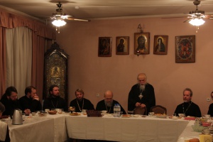 "Наша деятельность в храме должна показывать людям путь ко Христу". Епископ Пантелеимон встретился с активными прихожанами храма свв. Зосимы и Савватия в Гольяново