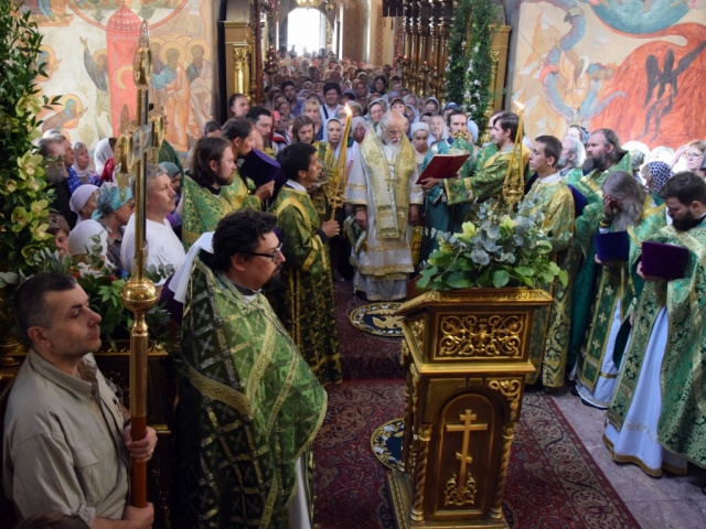 Престольный праздник в храме Зосимы и Савватия Соловецких в Гольяново