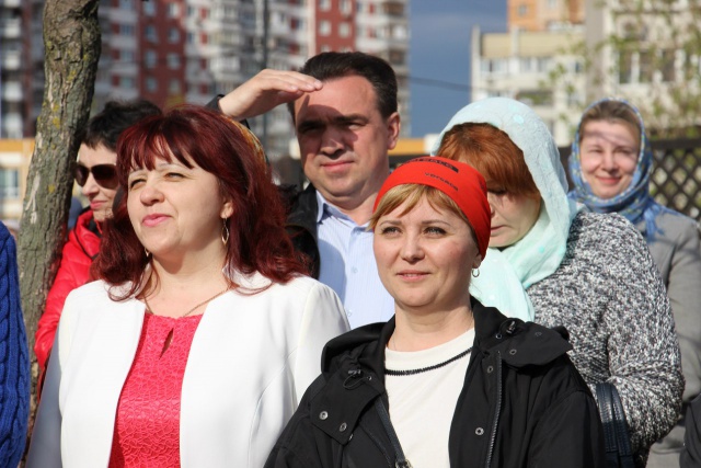 На улице Суздальской Пасху отмечали всем районом!