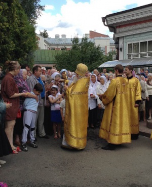 Прихожане Преображенского храма села Богородское особенно чтят память пророка Божиего Илии