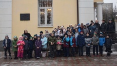 Храм Зосимы и Савватия посетили учащиеся школы «Ретро»