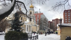 Праздник Крещения в Гольянове